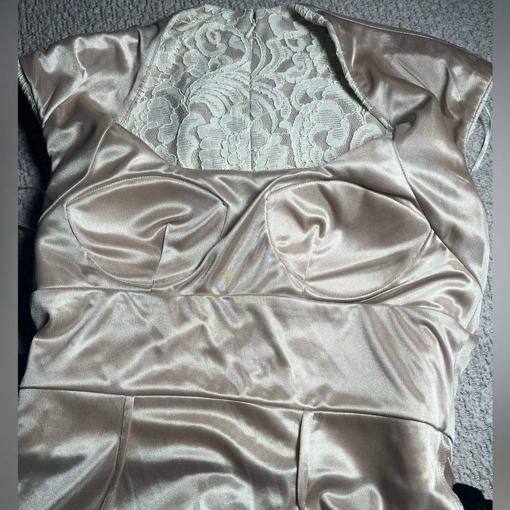 Jax Women’s Dress Ivory and Black Size 8 - Picture 11 of 17